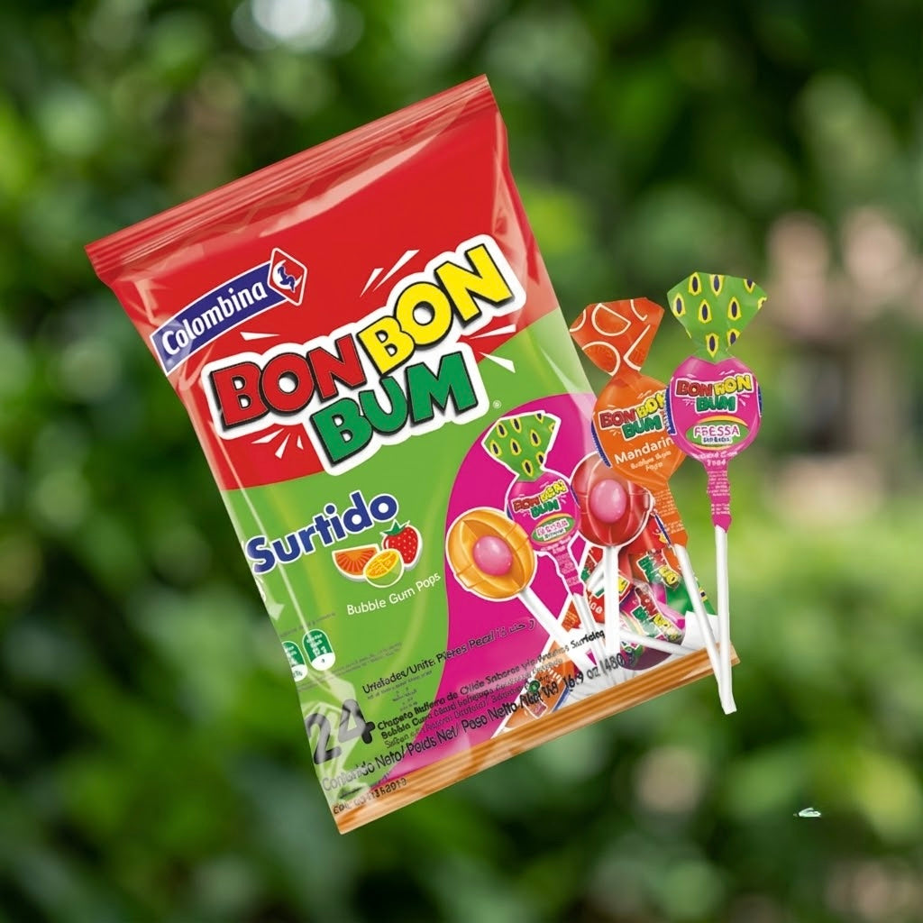 BON BON BOM CHUPETE SURTIDO 14 4 OZ
