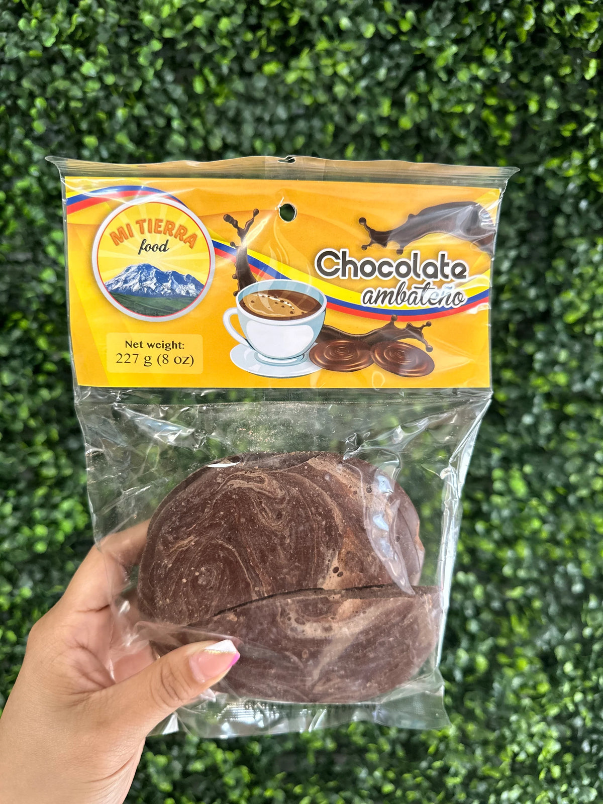 MI TIERRA CHOCOLATE AMBATEÑO 8 OZ