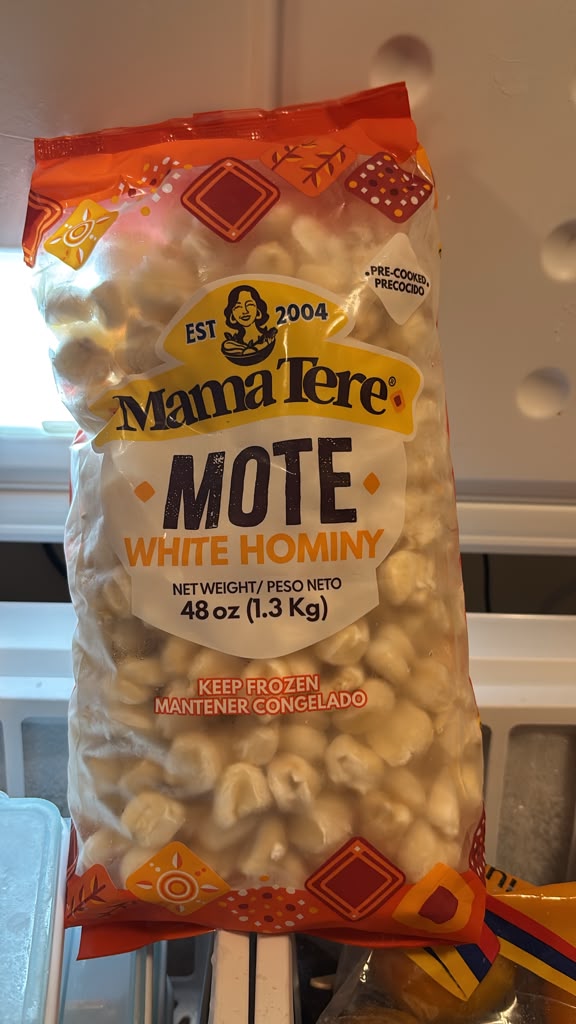 MOTE PELADO MAMA TERE 48 OZ  1.3 KG WHITE HOMINY