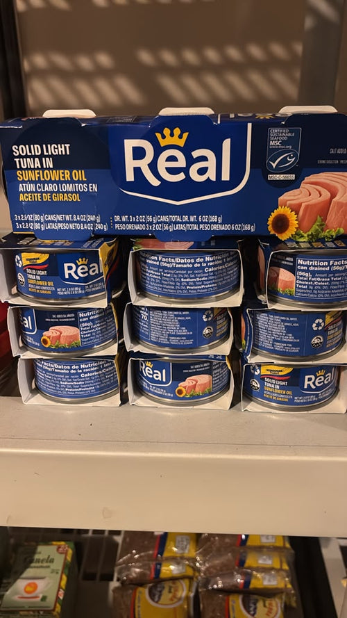 ATUN REAL PACK X 3  EN ACEITE 80 GR