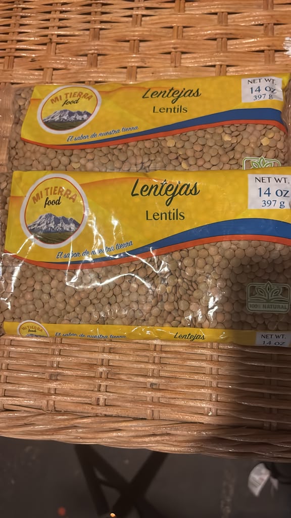 MI TIERRA LENTEJA 14 OZ